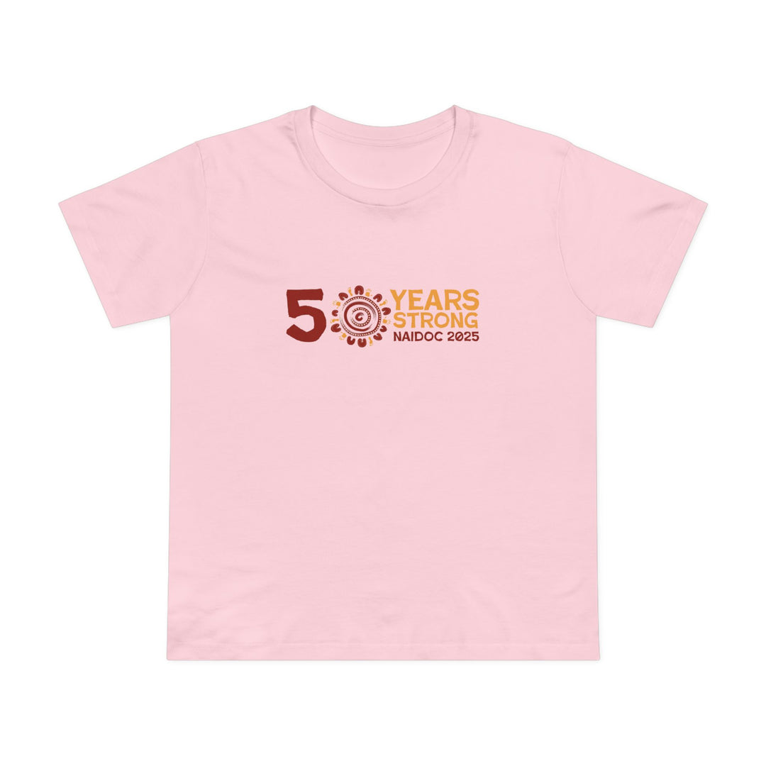 50 Years Strong  - NAIDOC 2025 Women’s T-Shirt