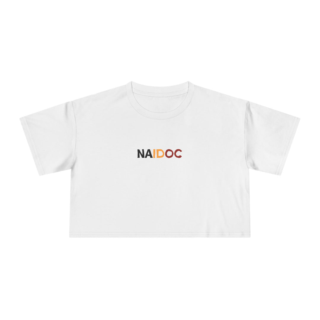 Mob Strong - NAIDOC 2025 Women's Crop Tee