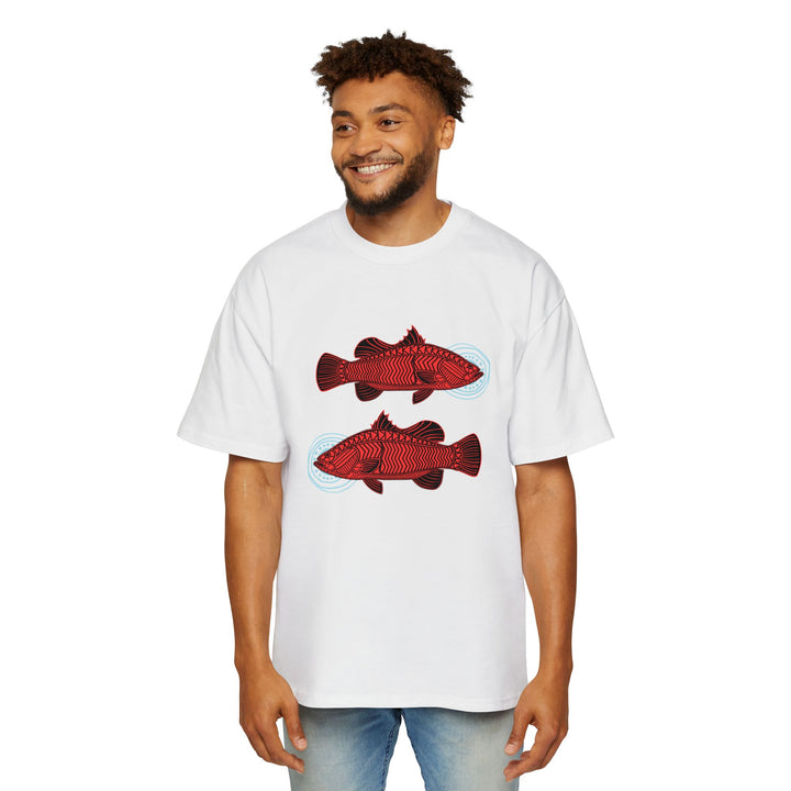 Barramundis – Directions - Men's Oversized Tee