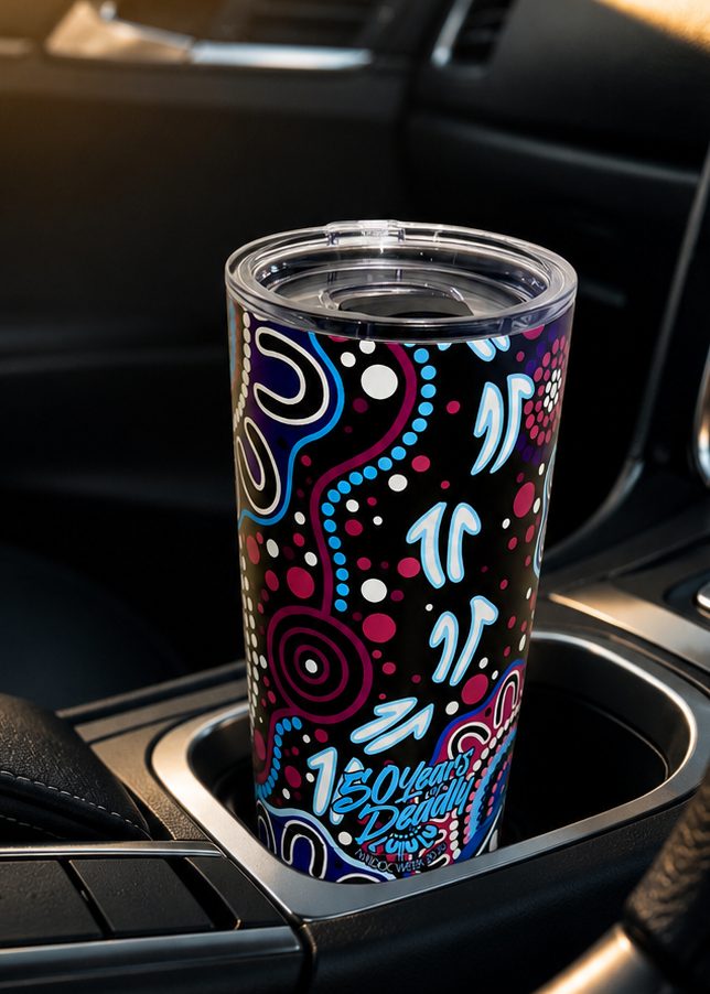Stronger Together – NAIDOC 2026 Vacuum Insulated Magnetic Lid Tumbler (20oz)