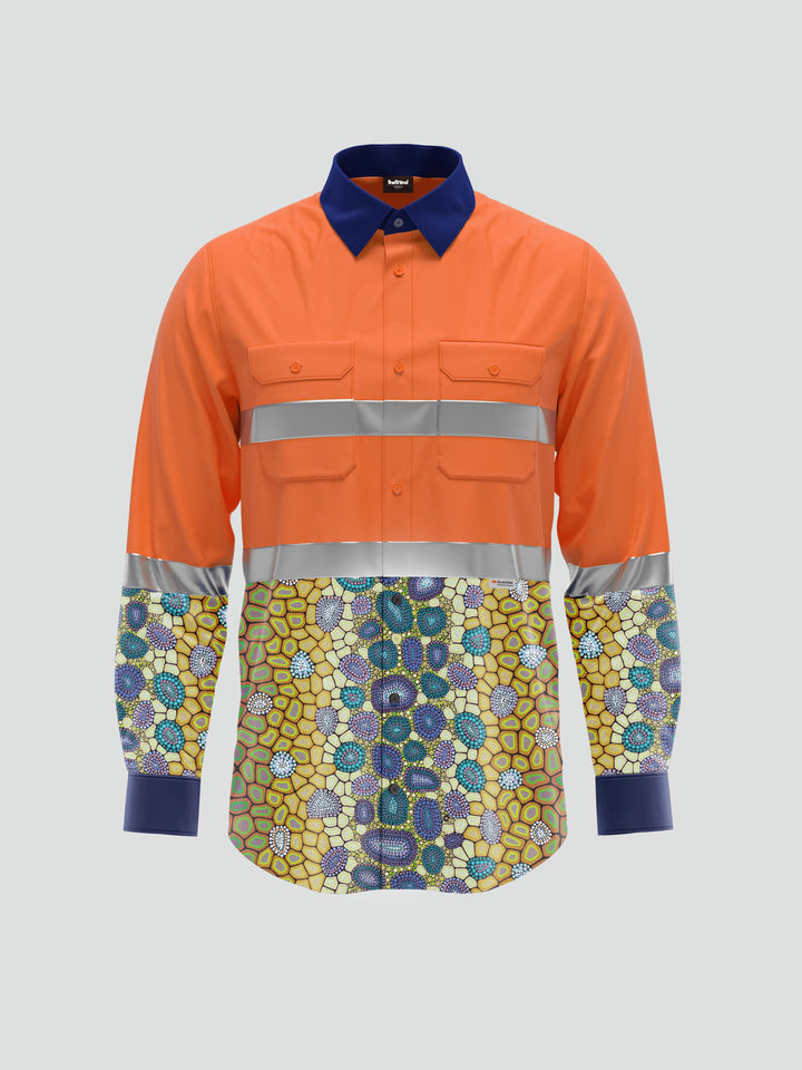 Yuuruu Dance - Custom Hi-Vis Unisex Workwear Shirt