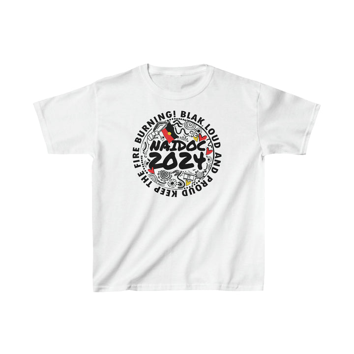 Blak, Loud and Proud NAIDOC 2024 - Kid's Cotton Tee