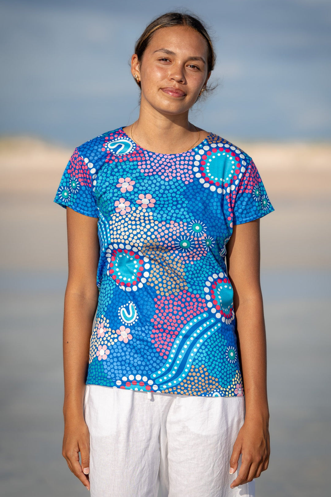 Old Ways Guiding New Paths - NAIDOC 2025 Women's Fashion Top