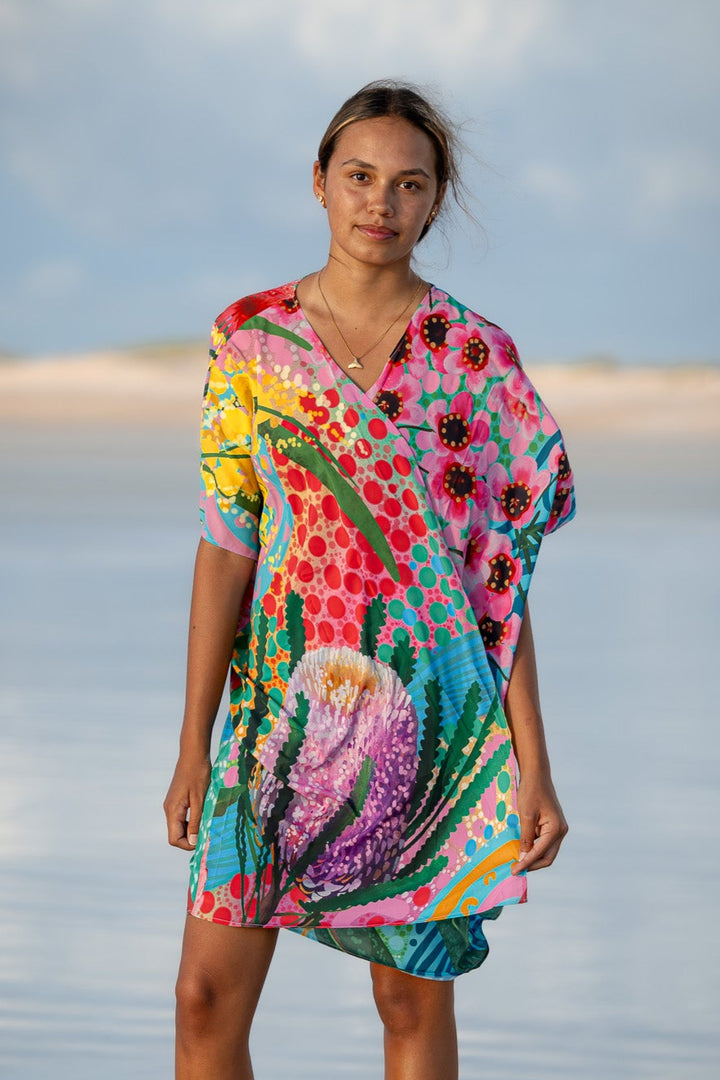 Native Flowers - Kaftan
