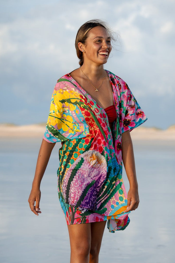 Native Flowers - Kaftan