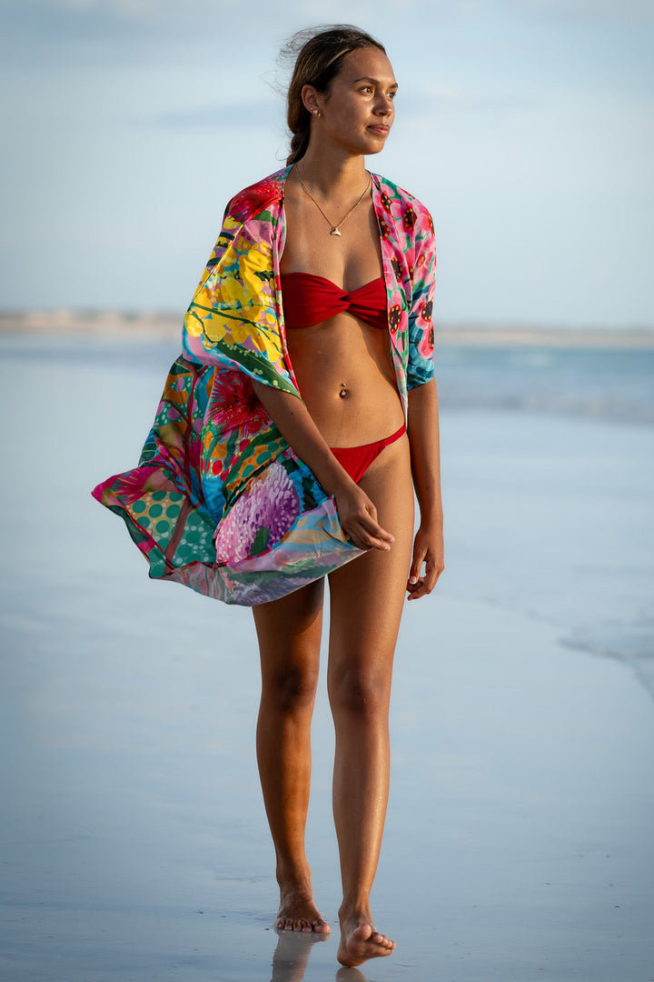 Native Flowers - Kaftan