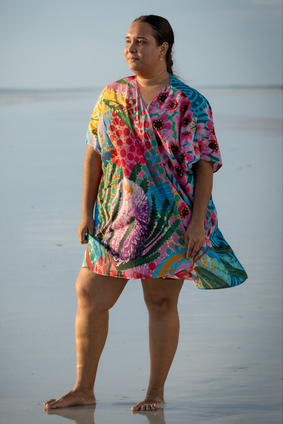 Native Flowers - Kaftan