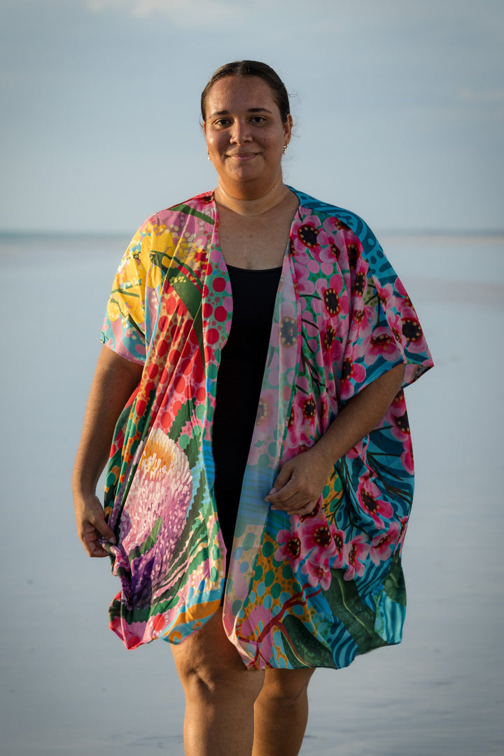 Native Flowers - Kaftan