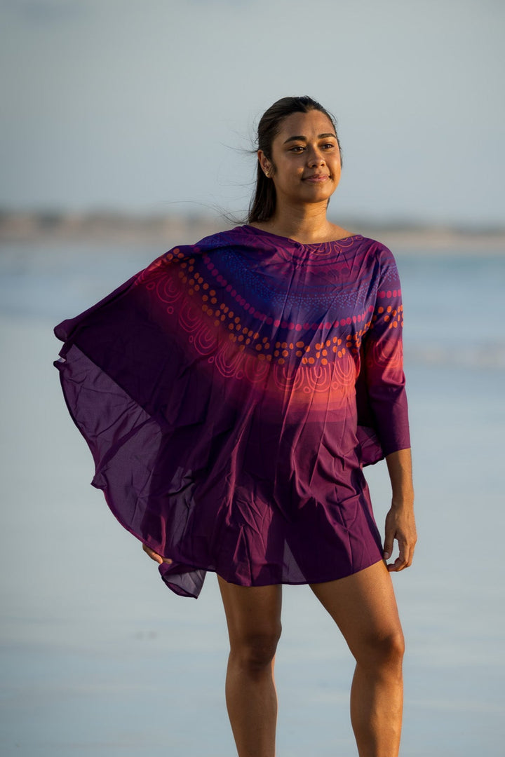 Connection -  Throw-Over Capelet