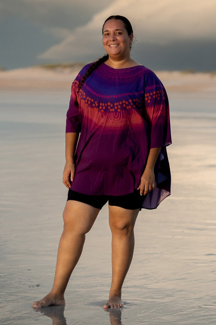 Connection -  Throw-Over Capelet