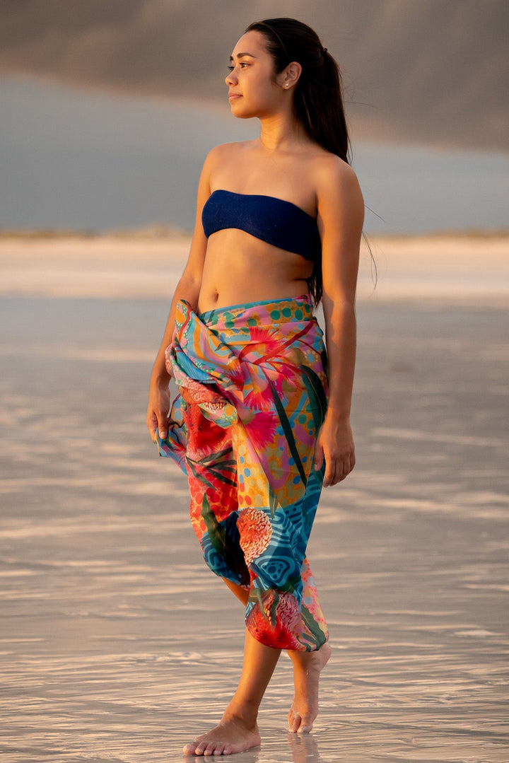Native Flowers - Sarong
