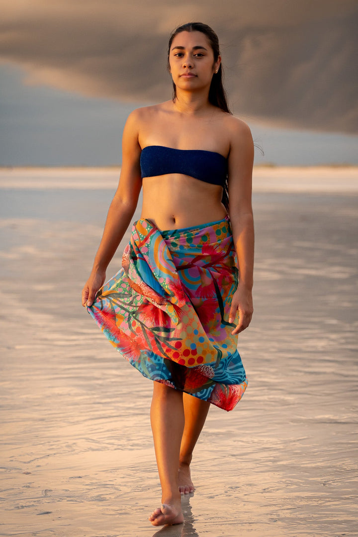 Native Flowers - Sarong