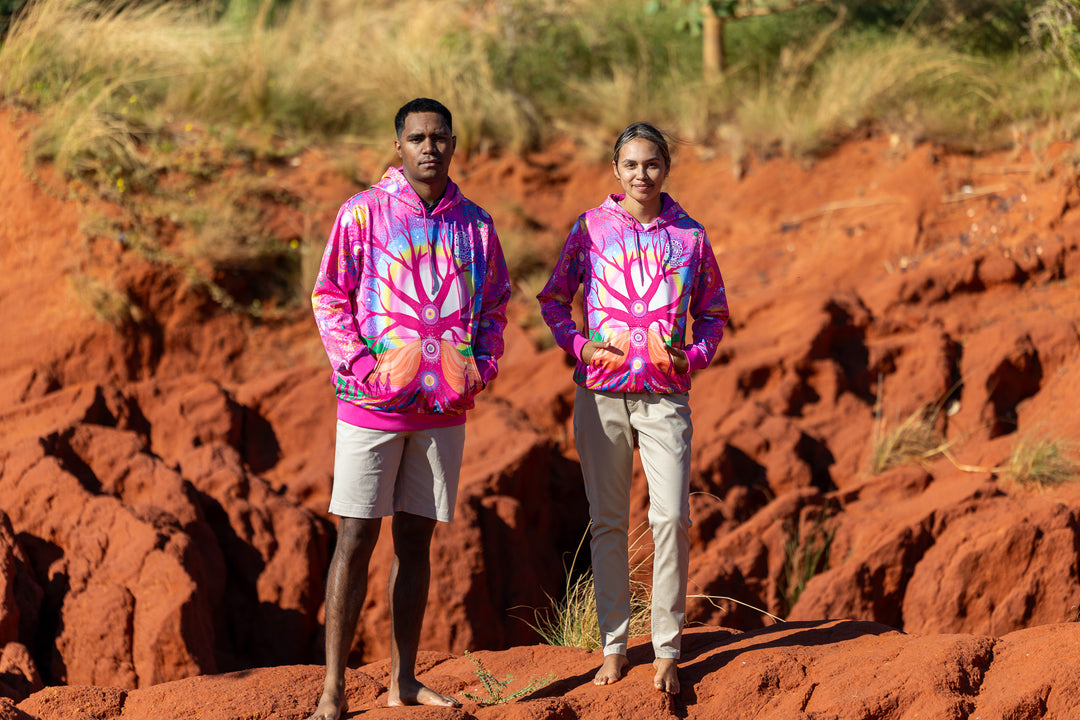 Deep Roots, Bright Future - NAIDOC 2025 Men's Hoodie