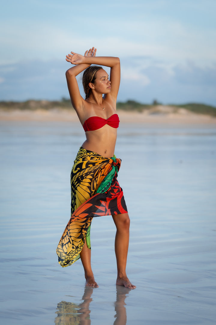 Coconut Shell Waterbottle - Sarong