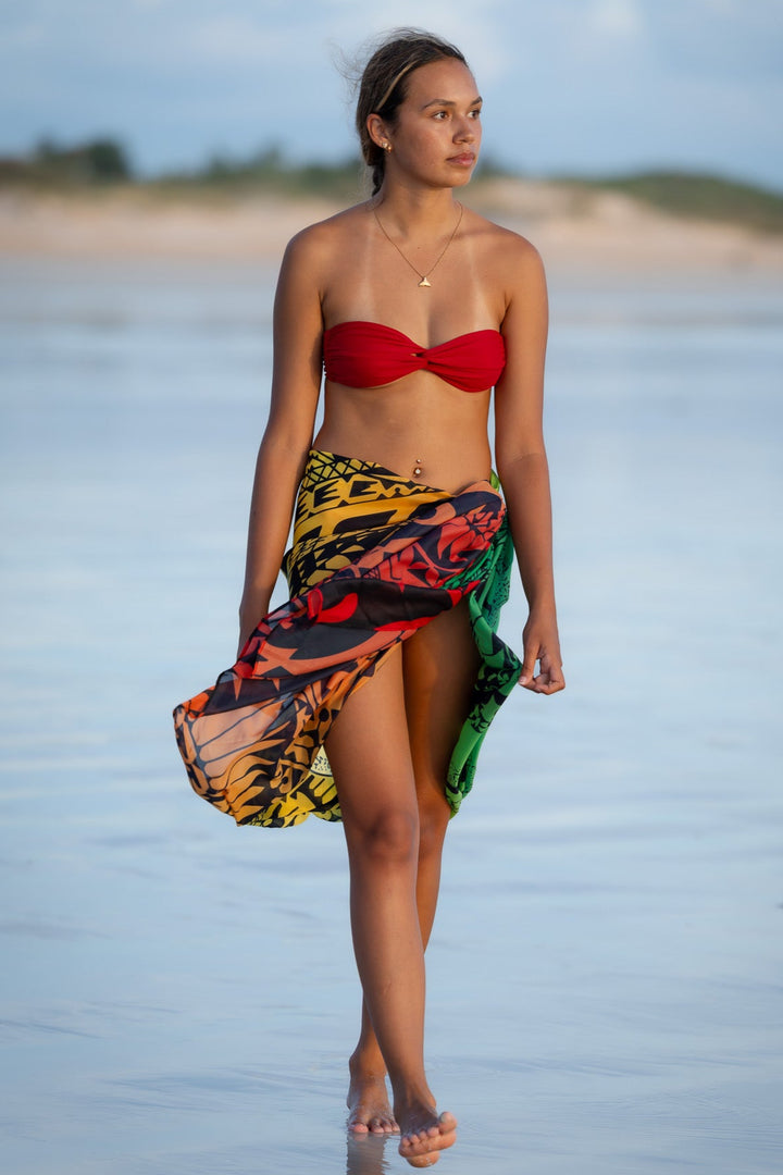 Coconut Shell Waterbottle - Sarong