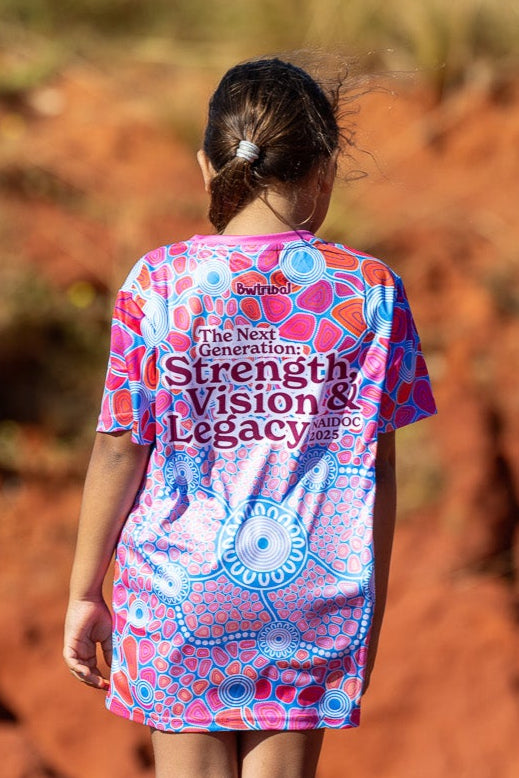 Warranggal Warruwi (Strong Pathway) - NAIDOC 2025 Kids' T-Shirt