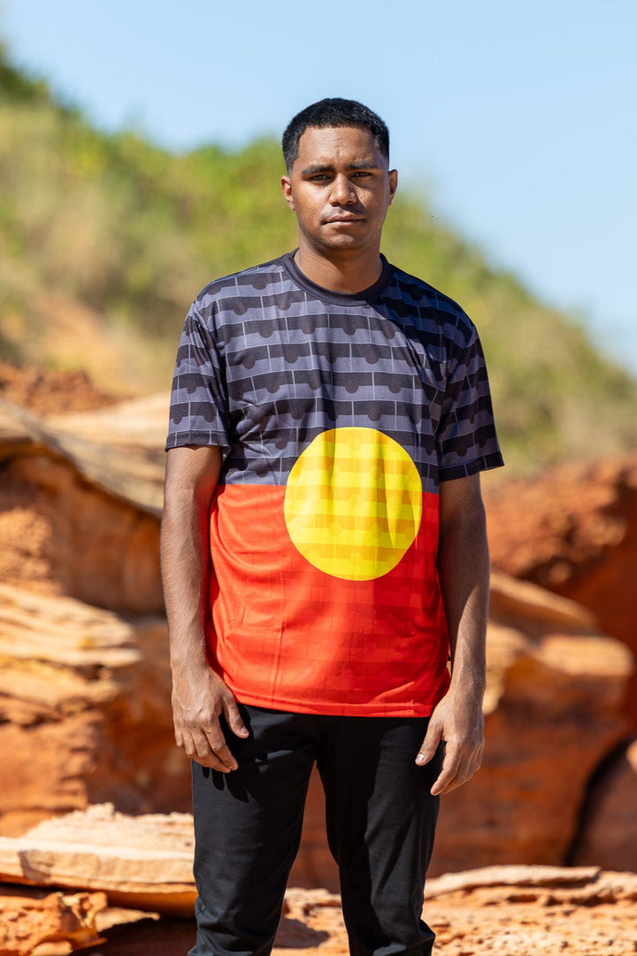 Aboriginal Flag - Unisex T-Shirt
