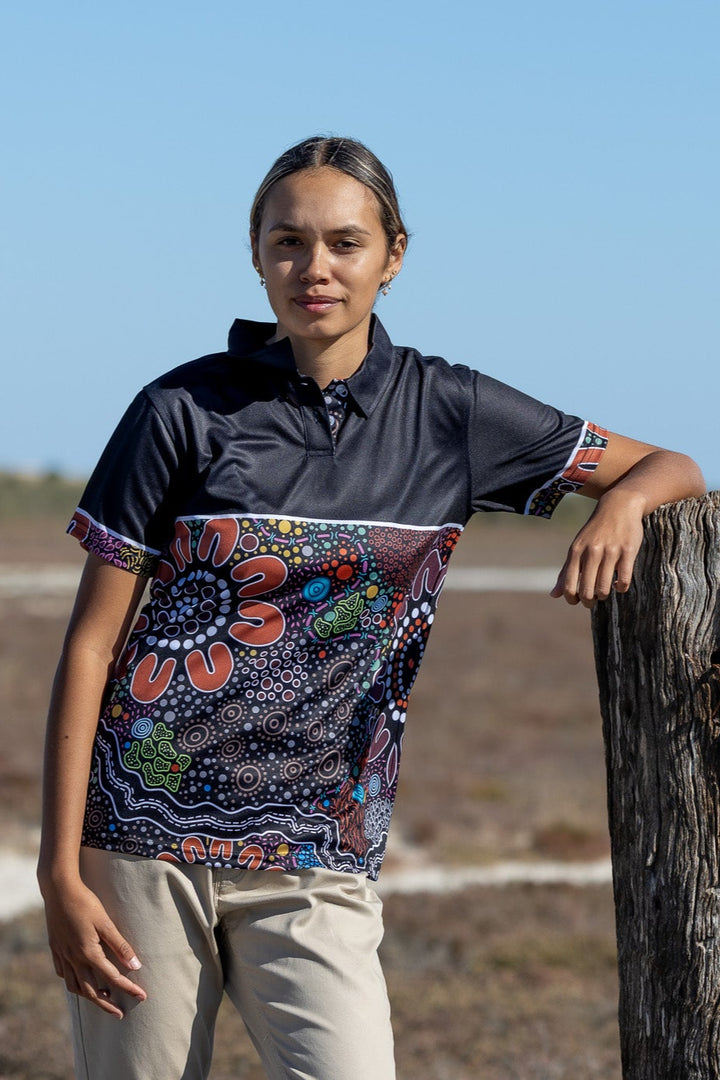 Bundian Way - UPF 50+ - Women's Custom Polo