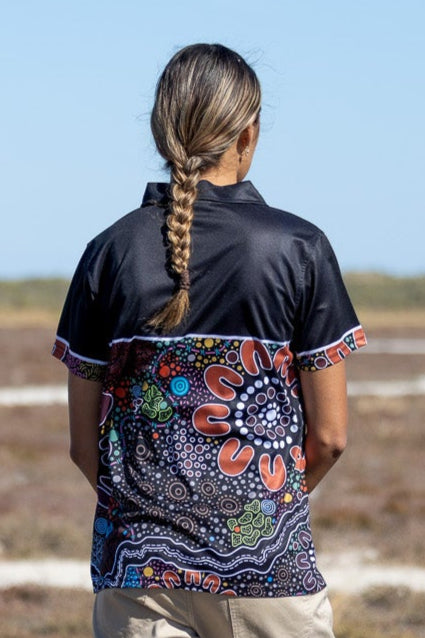 Bundian Way - UPF 50+ - Women's Custom Polo