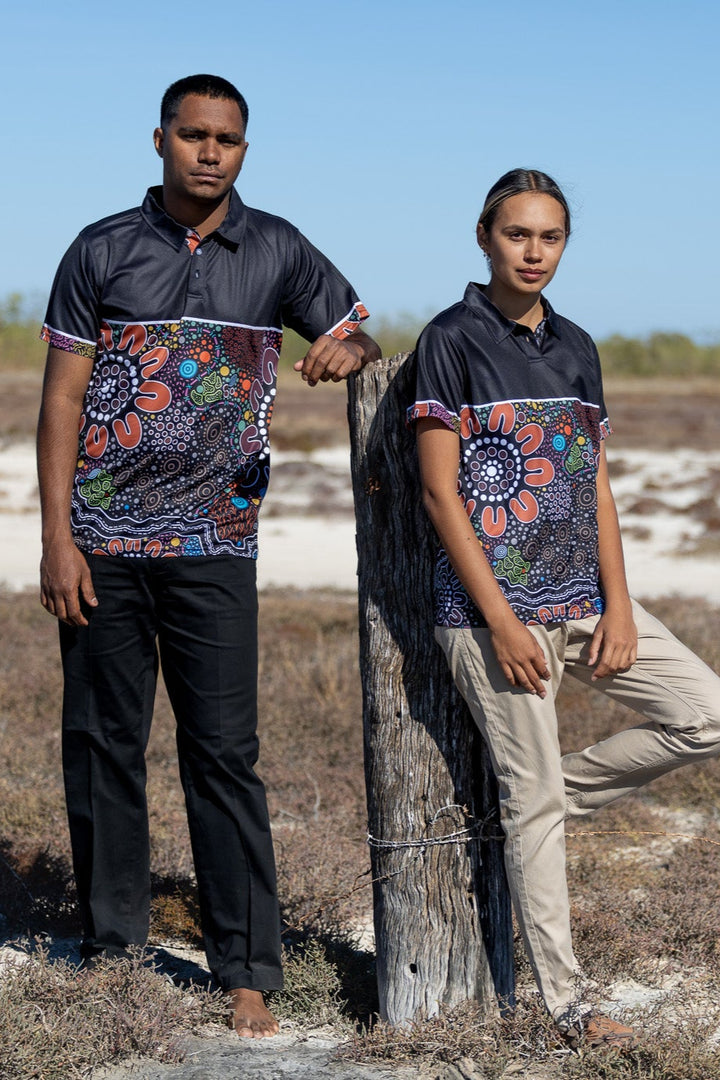 Bundian Way - UPF 50+ - Men's Custom Polo