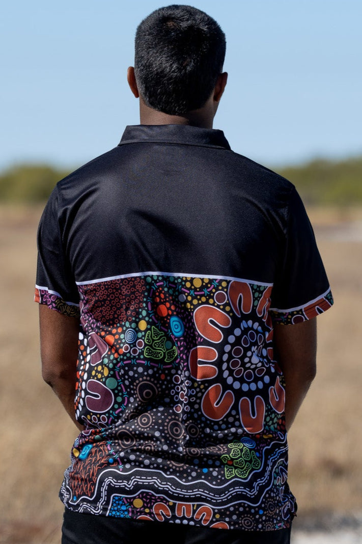 Bundian Way - UPF 50+ - Men's Custom Polo