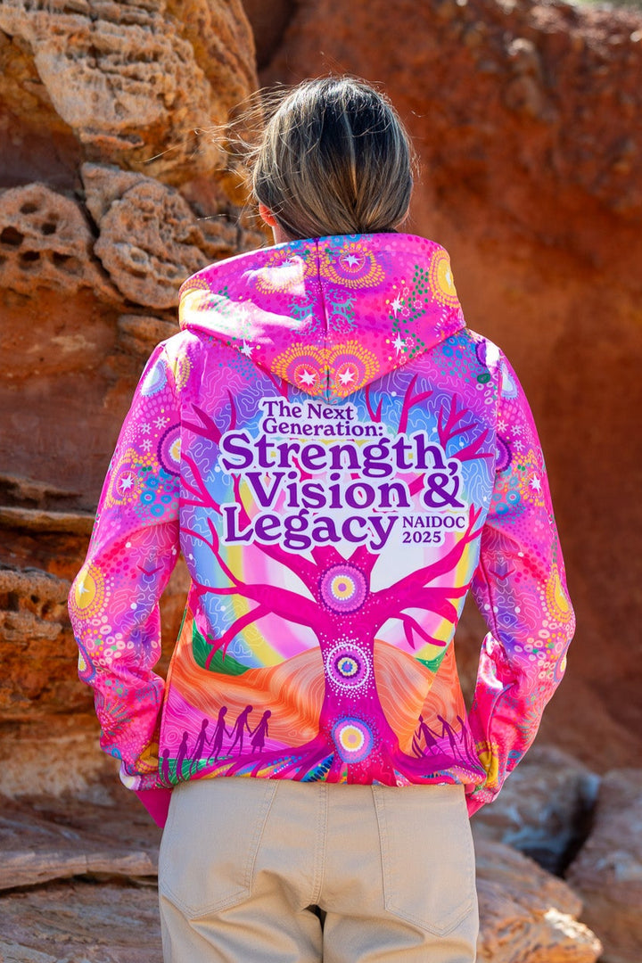 Deep Roots, Bright Future - NAIDOC 2025 Women's Hoodie