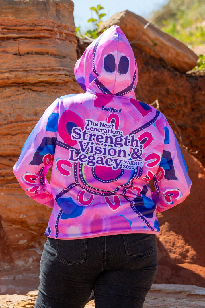 Meeting Place - Sharing Knowledge - NAIDOC 2025 Women's Hoodie