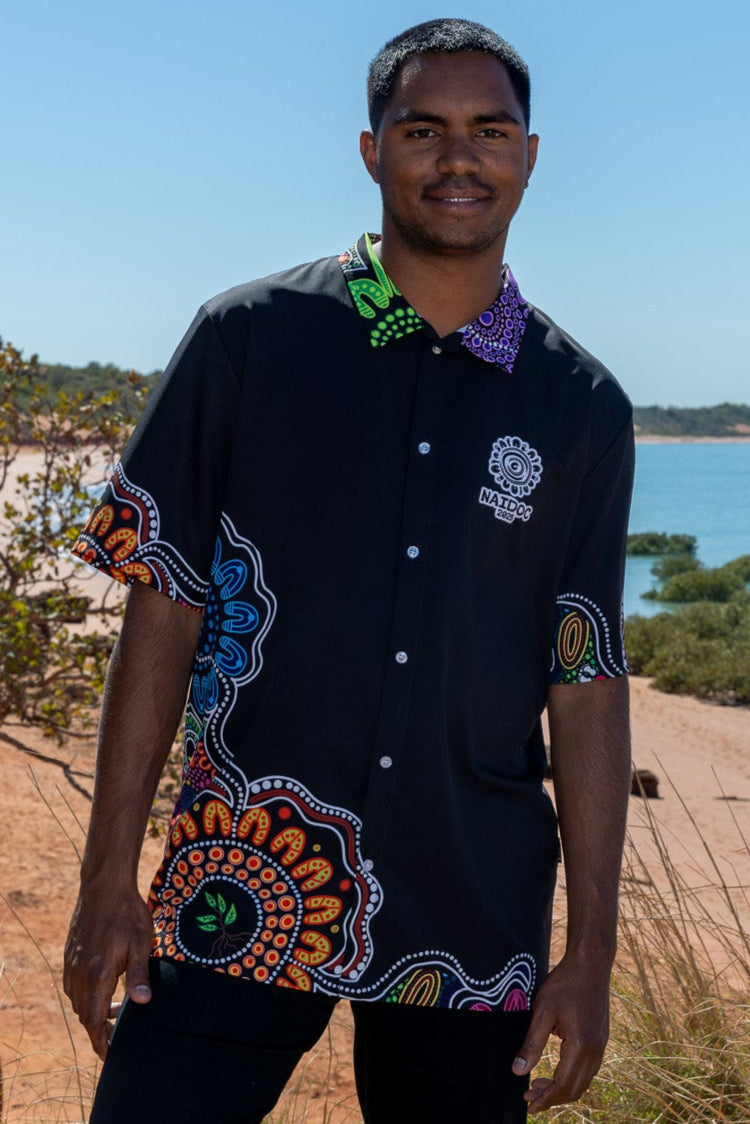 The Next Generation - NAIDOC 2025 Men's Dress Shirt – BW Tribal