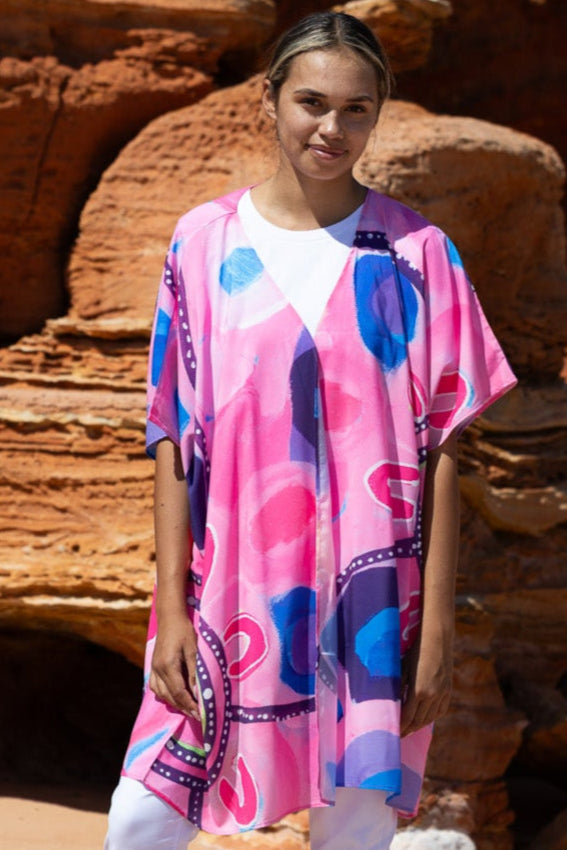 Meeting Place - Sharing Knowledge - NAIDOC 2025 Kaftan