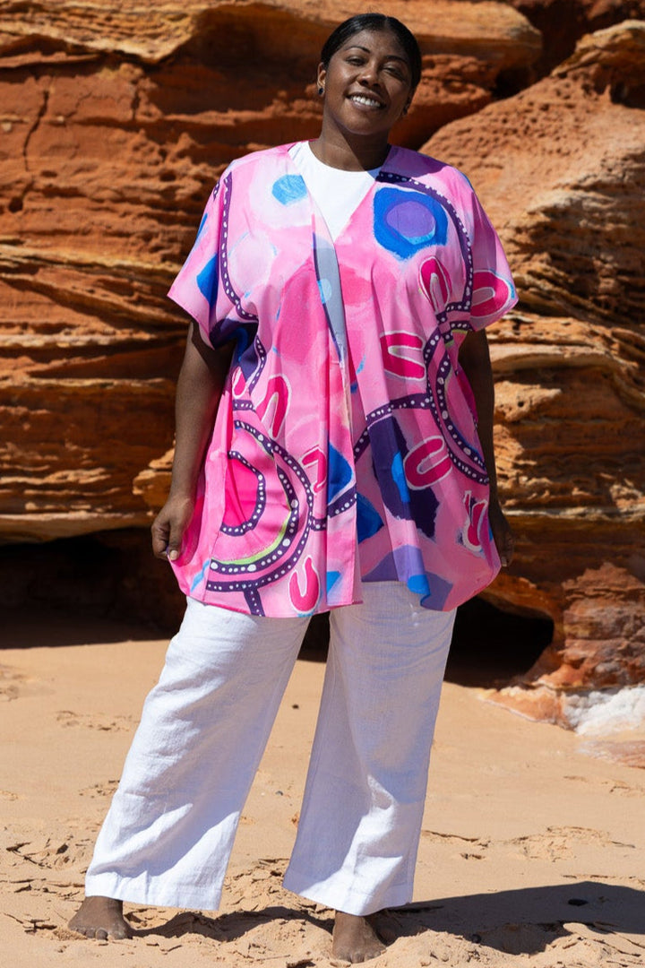 Meeting Place - Sharing Knowledge - NAIDOC 2025 Kaftan