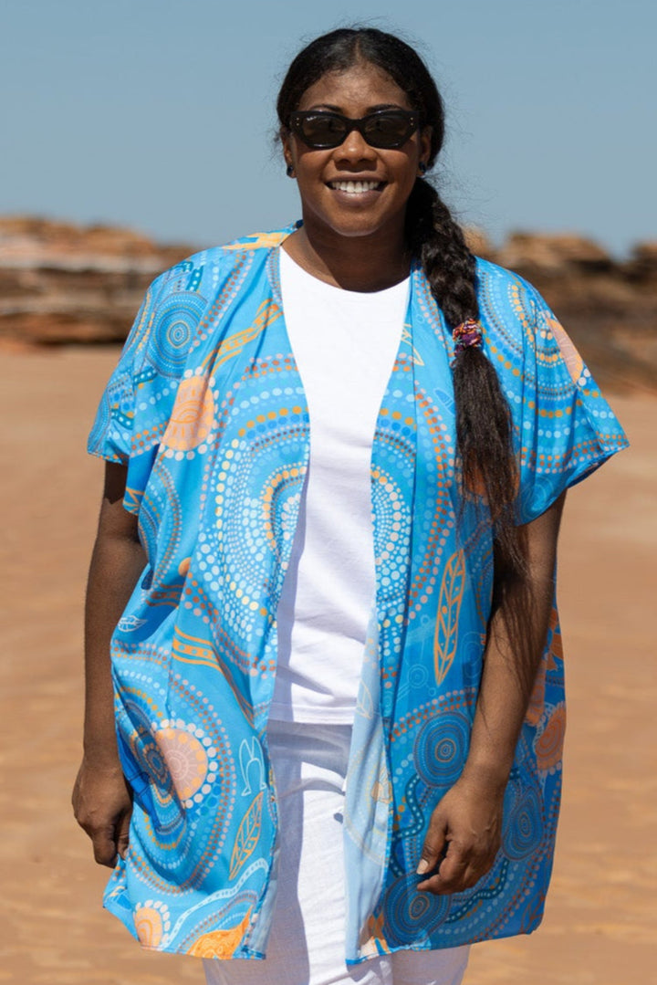 Never Stop the Dreaming - NAIDOC 2025 Kaftan