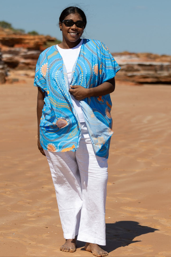 Never Stop the Dreaming - NAIDOC 2025 Kaftan