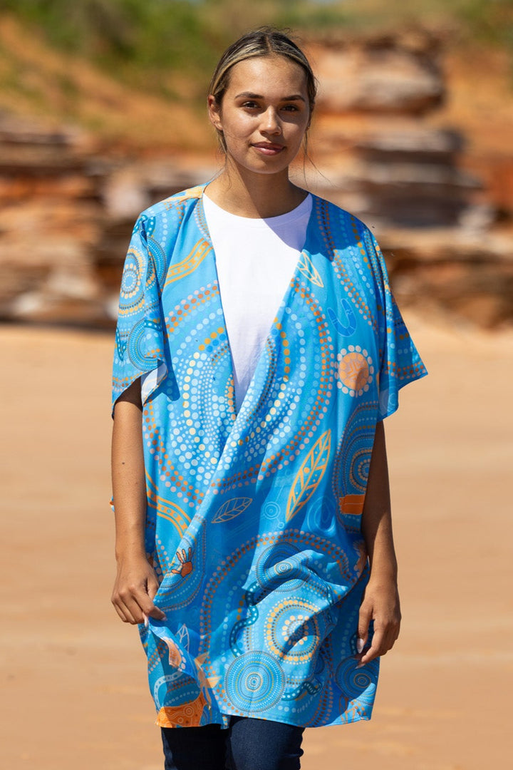 Never Stop the Dreaming - NAIDOC 2025 Kaftan