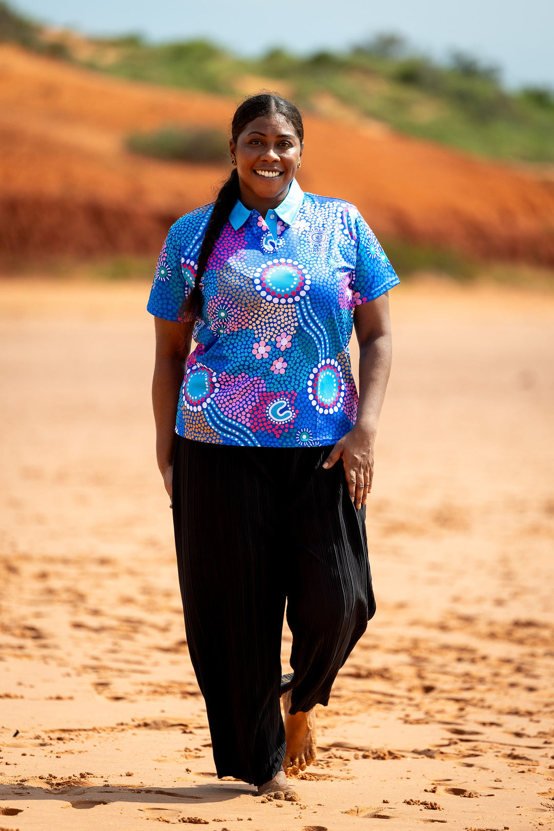 Old Ways Guiding New Paths - NAIDOC 2025 Women's Polo