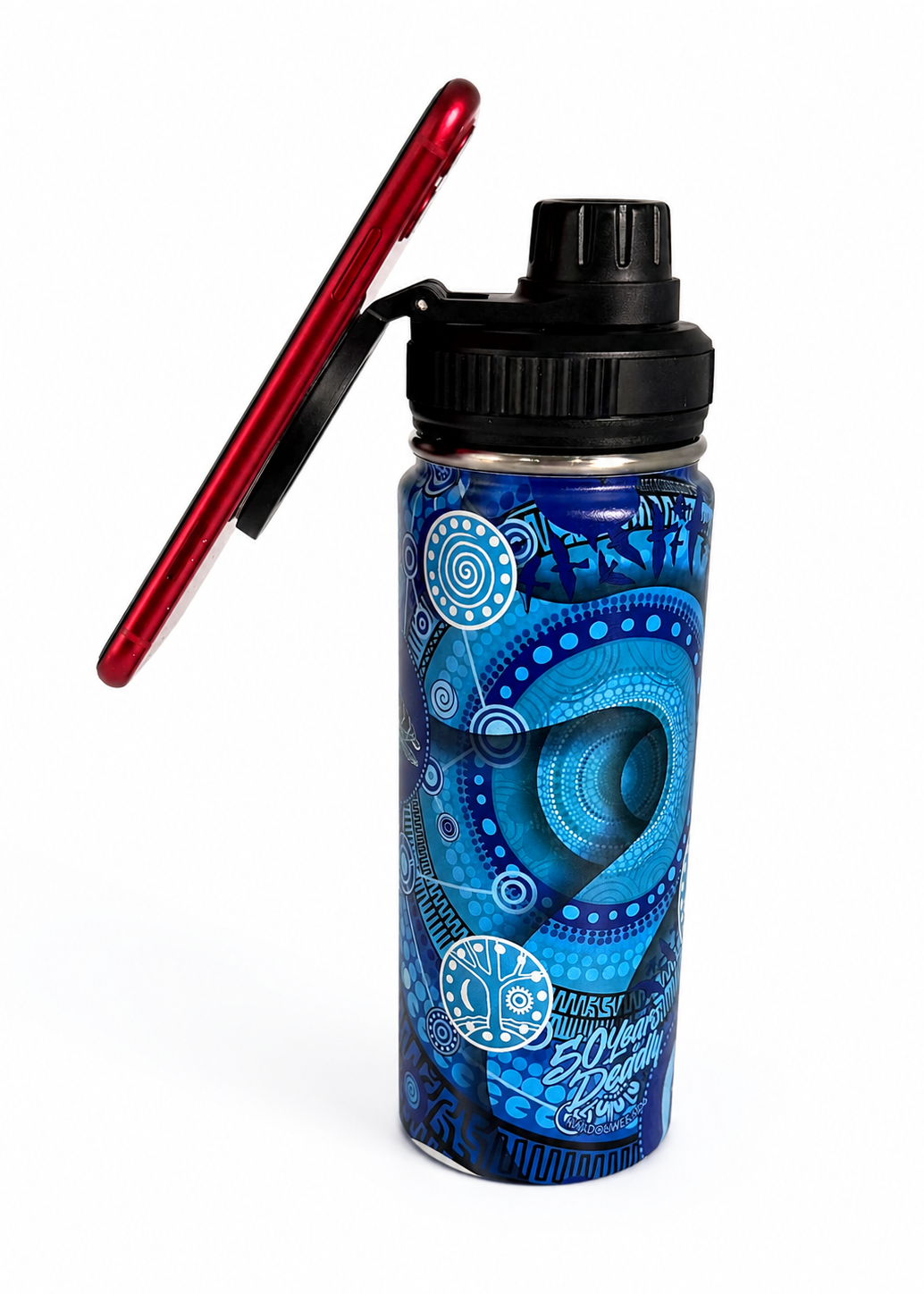 Always Been Deadly - NAIDOC 2026 Bottle with Magnetic Booster Ring (18oz)