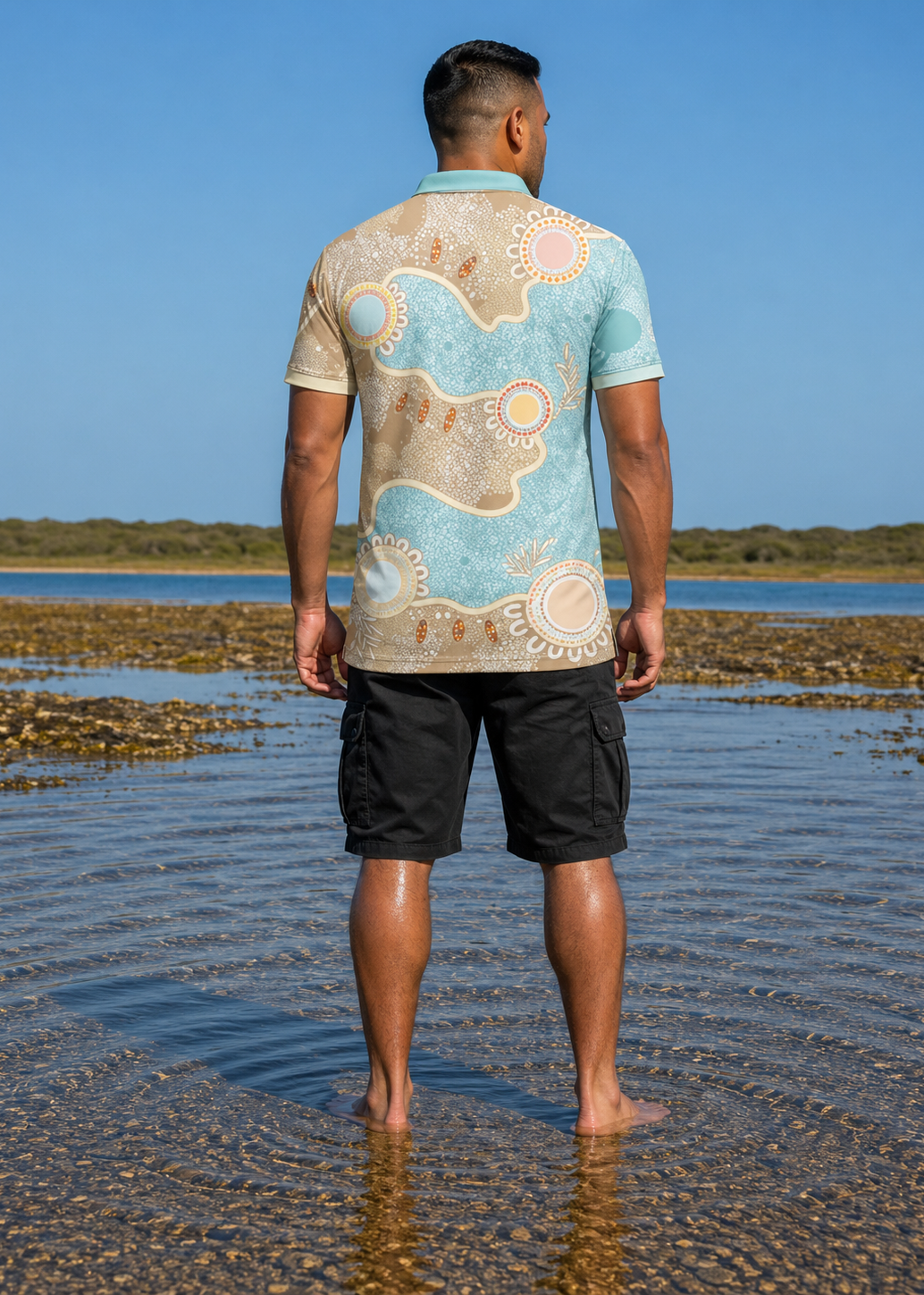 Ever Flowing – NAIDOC 2026 Signature Retail Men’s Polo