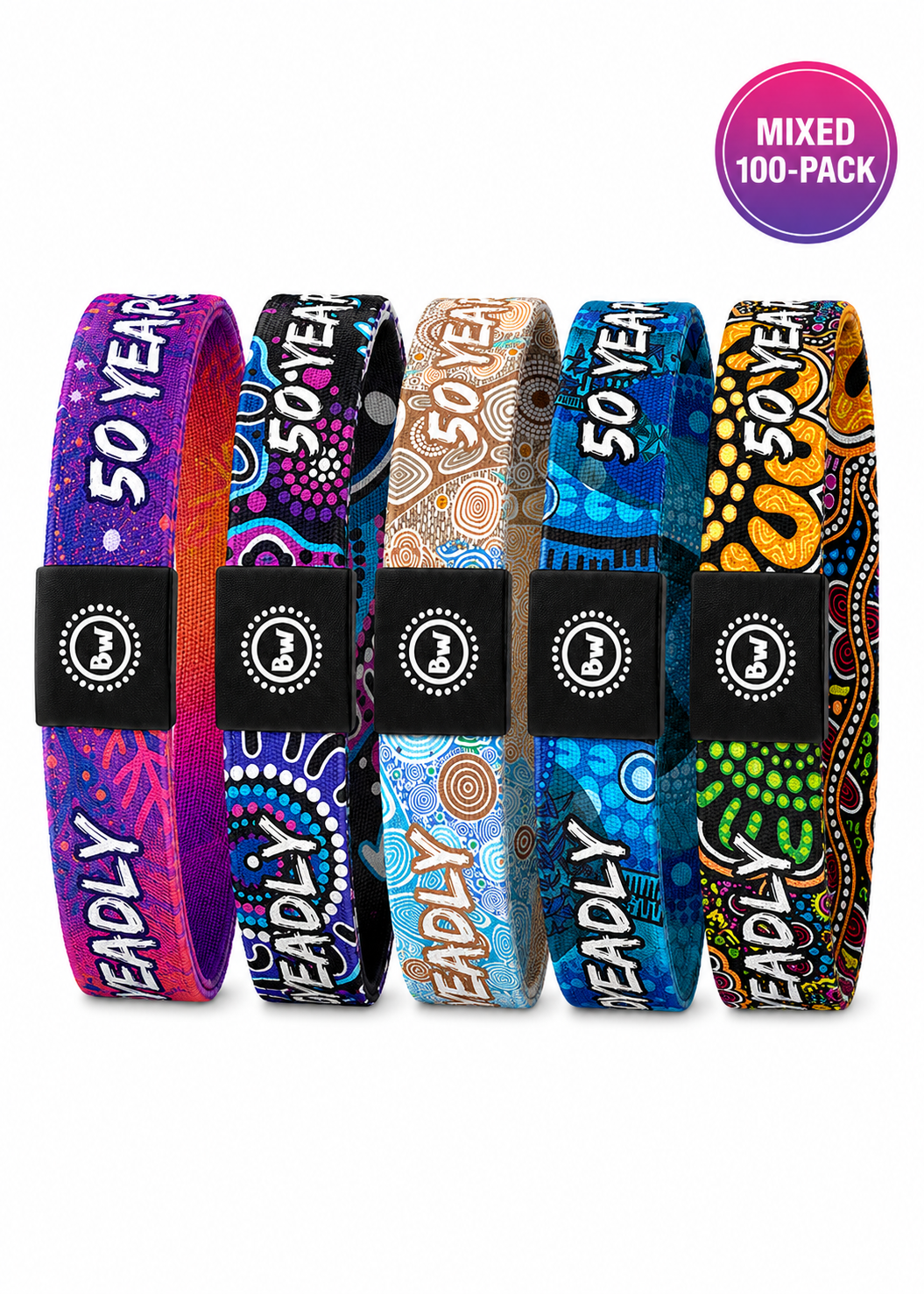 NAIDOC 2026 Wristband Pack (100pk)