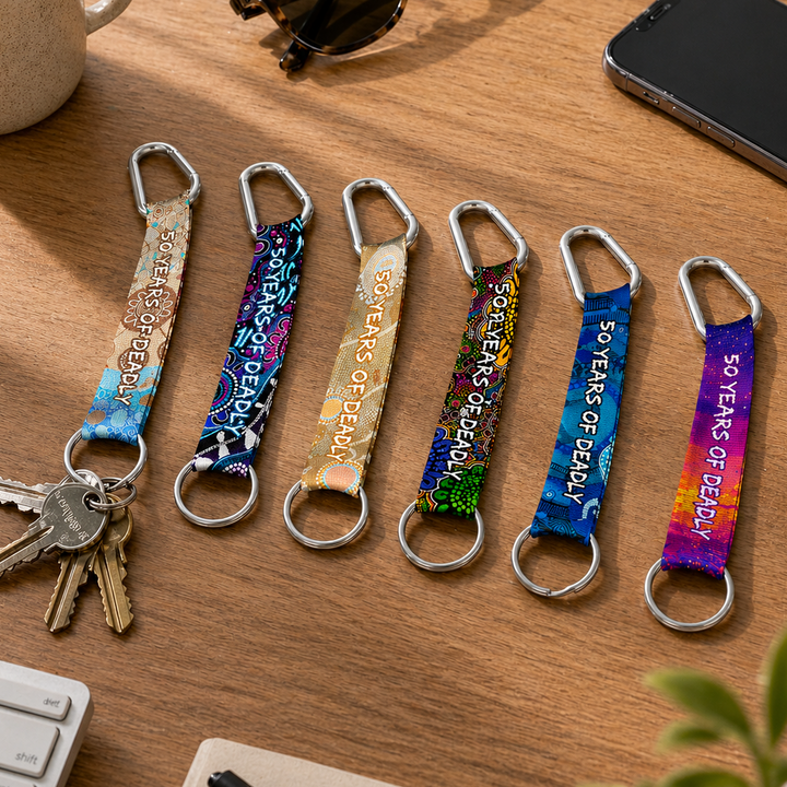 NAIDOC 2026  Carabiner Keyring Pack - Small