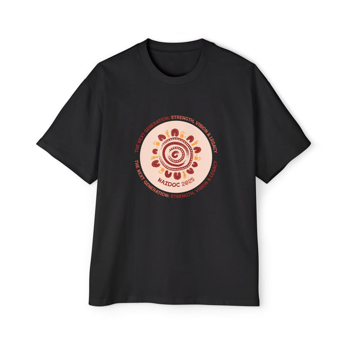 Pathways of Legacy - NAIDOC 2025 Men's Oversized T-Shirt