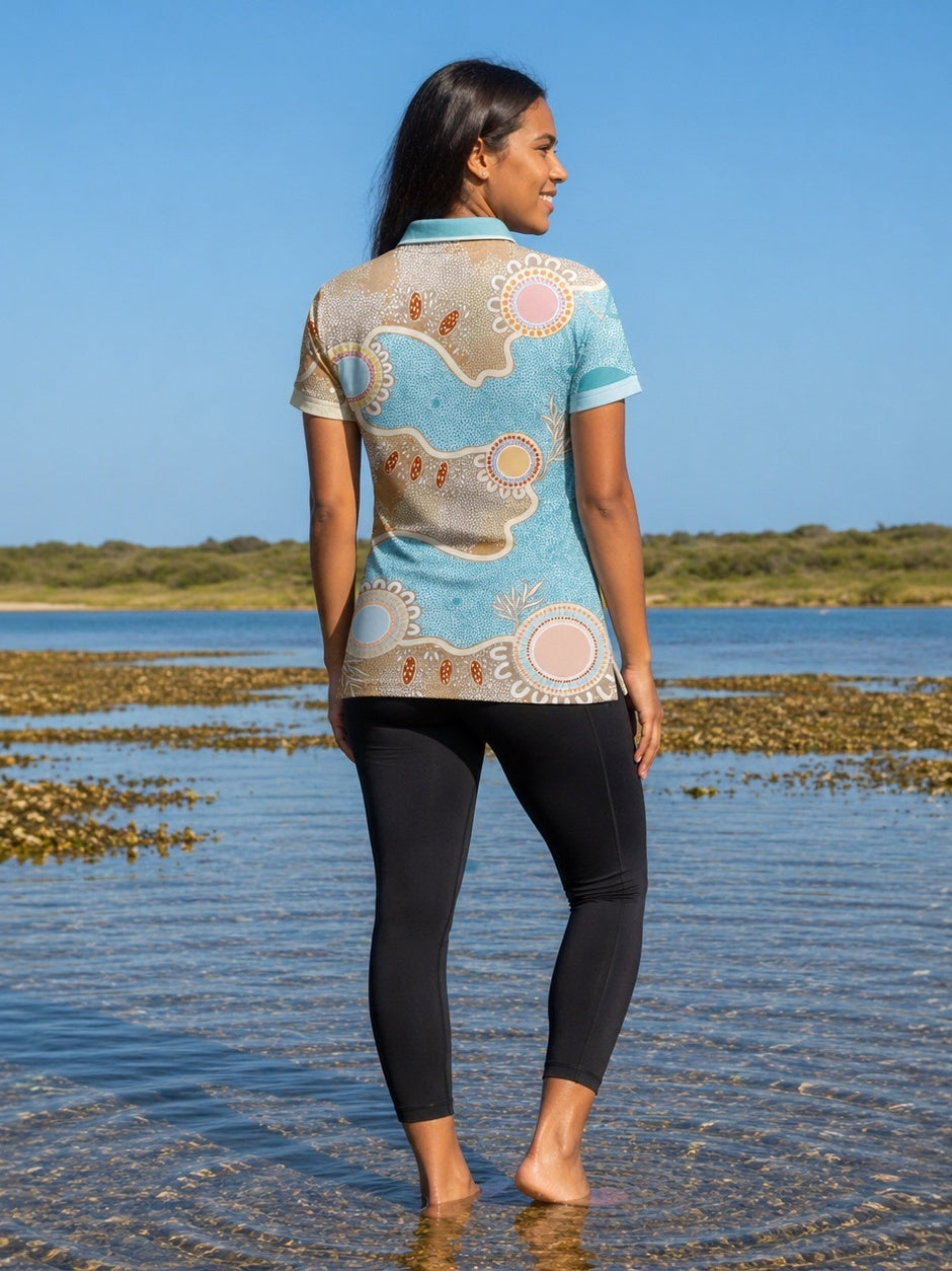 Ever Flowing – NAIDOC 2026 Signature Retail Women’s Polo