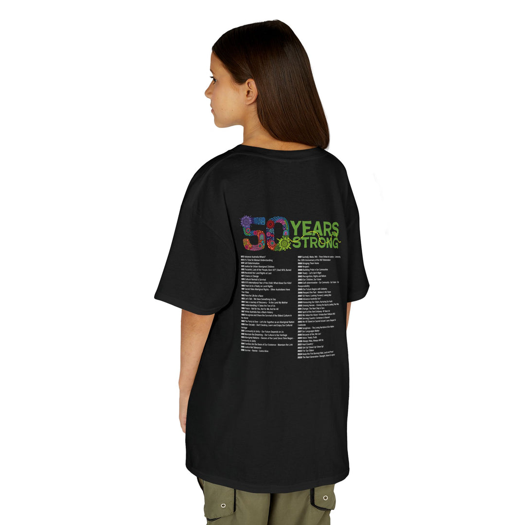 50-Year Commemoration - NAIDOC 2025 Kids' Cotton Tee