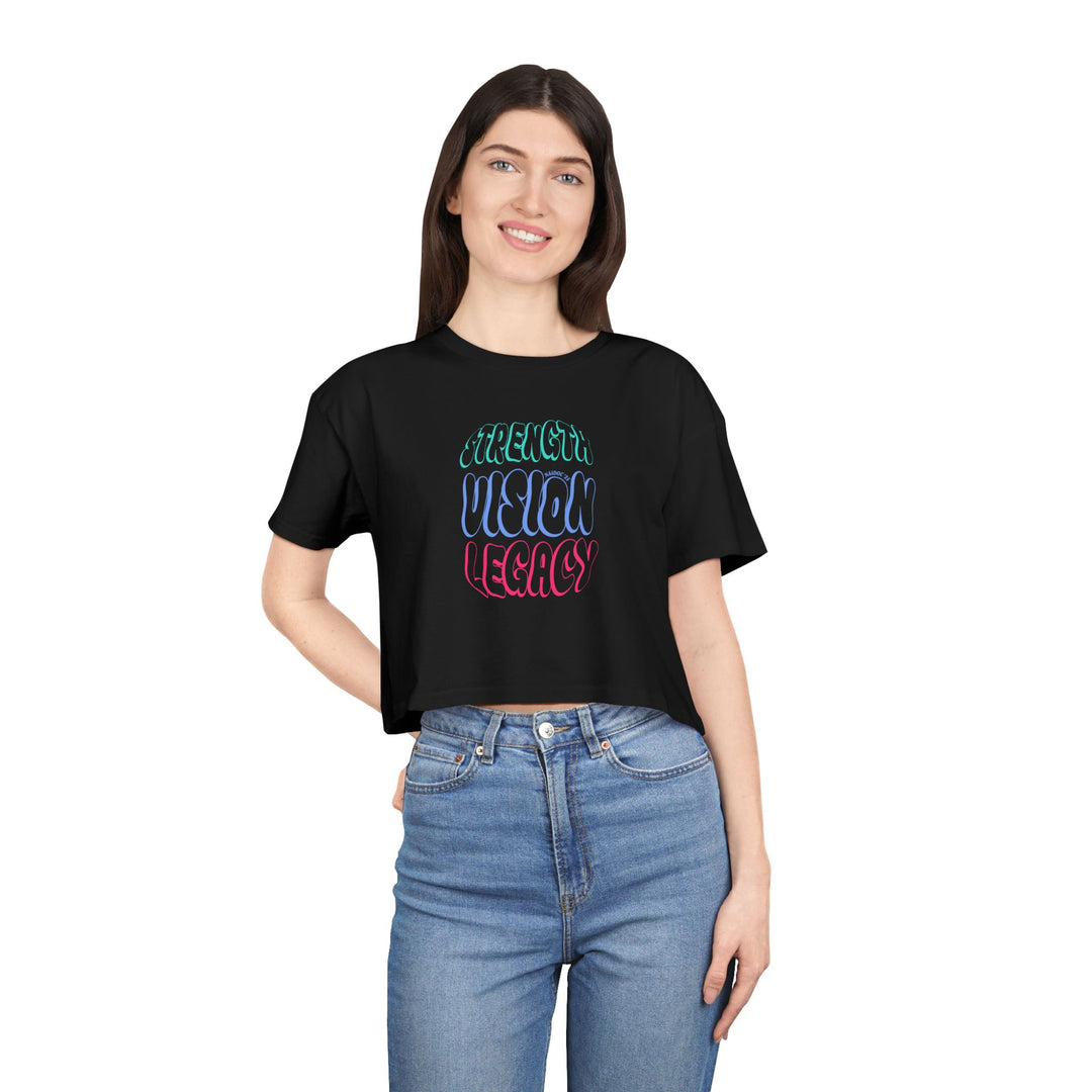 Future Dreaming - NAIDOC 2025 Women's Crop Tee