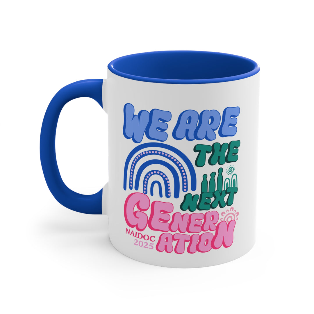 Next Mob Rising - NAIDOC 2025 Colourful Accent Mug