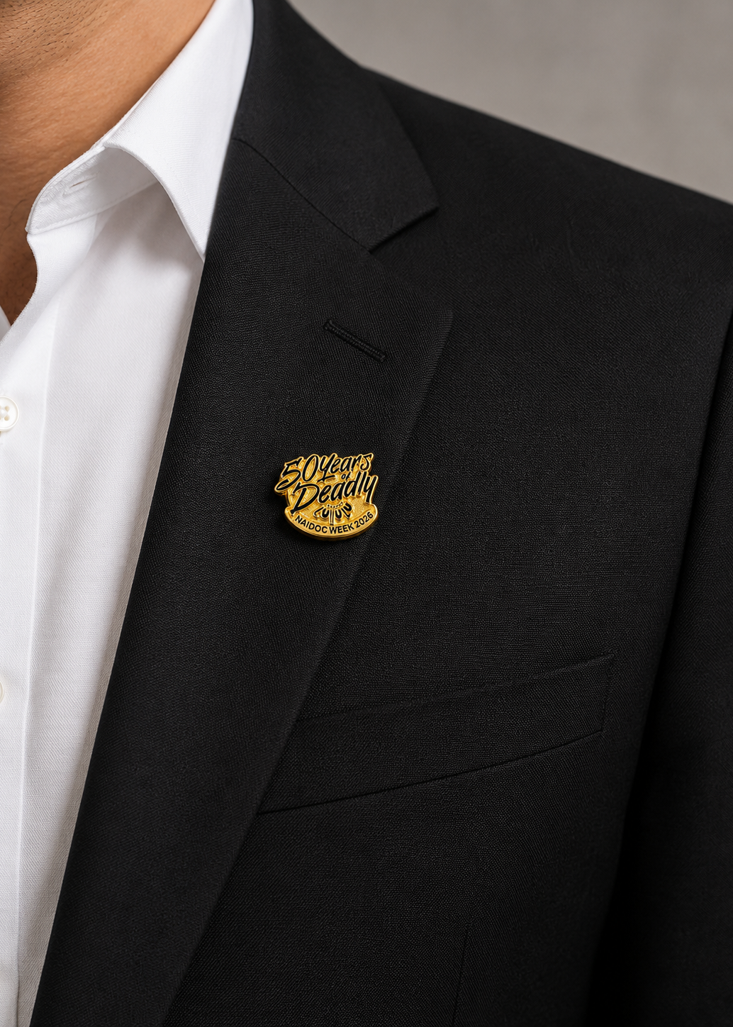 NAIDOC WEEK 2026 “50 YEARS OF DEADLY” - LAPEL PIN