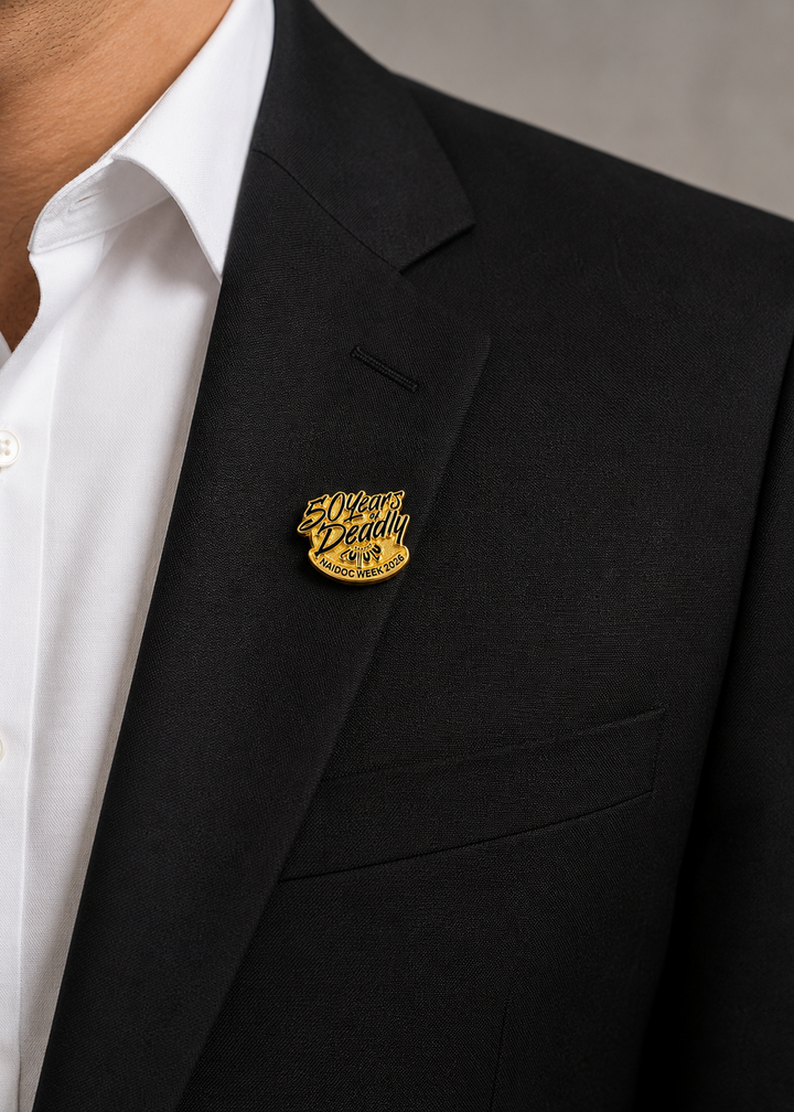 NAIDOC WEEK 2026 “50 YEARS OF DEADLY” - LAPEL PIN