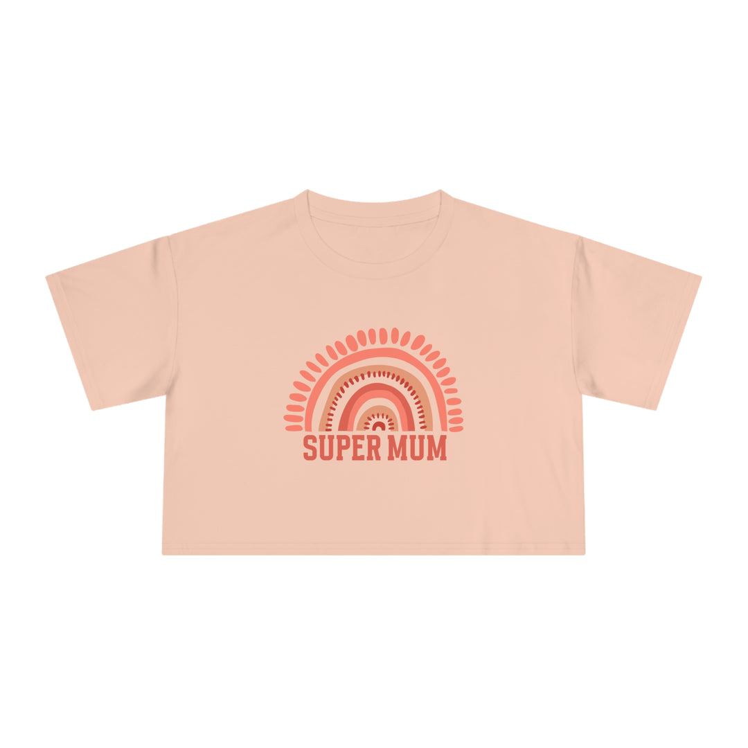 Super Mum - Women's Crop Tee
