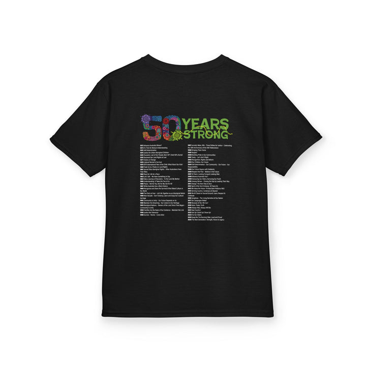 50-Year Commemoration - NAIDOC 2025 Kids' Cotton Tee