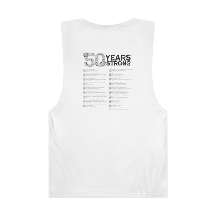50-Year Commemoration (black/white) - NAIDOC 2025 Unisex Tank Top
