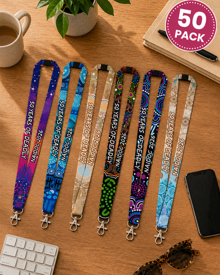NAIDOC 2026 Lanyard Pack (50pk)