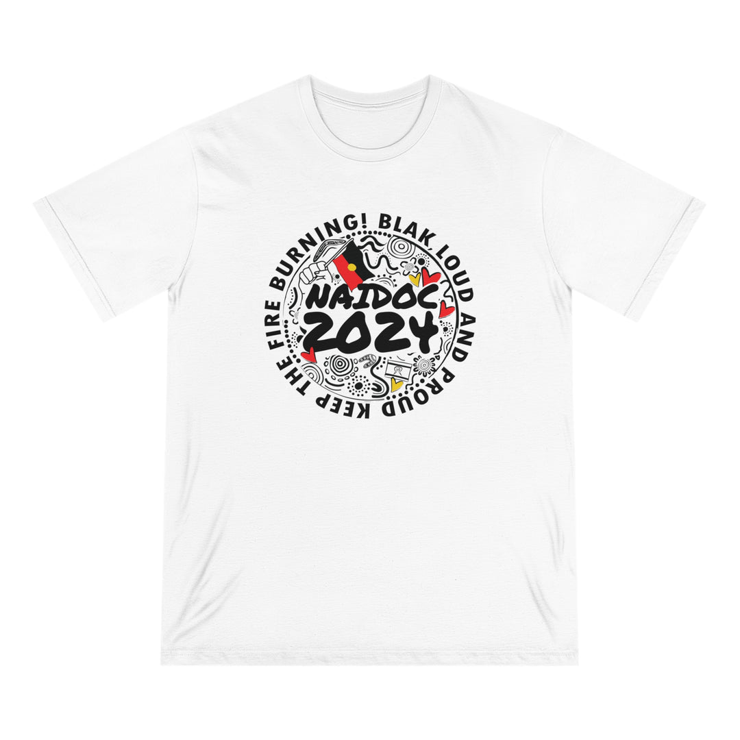 Blak, Loud and Proud NAIDOC 2024 - Men's Organic T-shirt